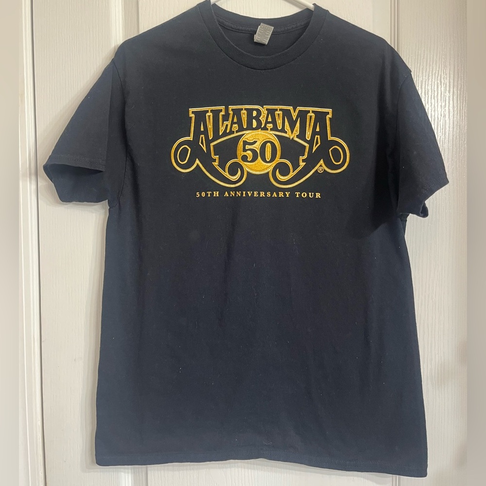 Alabama 50th Anniversary Tour Official Concert T-Shirt- Size Large‎